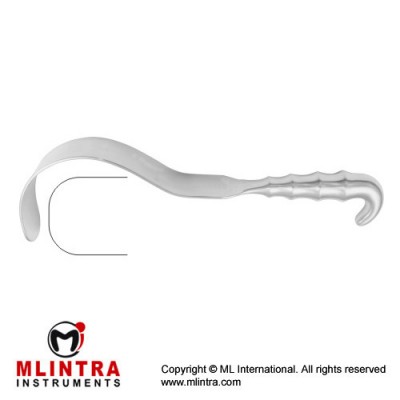 Deaver Retractor Fig. 7 - With Hollow Handle Stainless Steel, 31.5 cm - 12 1/2" Blade Width 38 mm Deaver Retractor Fig. 7 - With Hollow Handle Stainless Steel, 31.5 cm - 12 1/2" Blade Width 38 mm